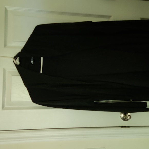 The North Face Women's Sz XL open front cardigan wrap jacket gray - Picture 1 of 8